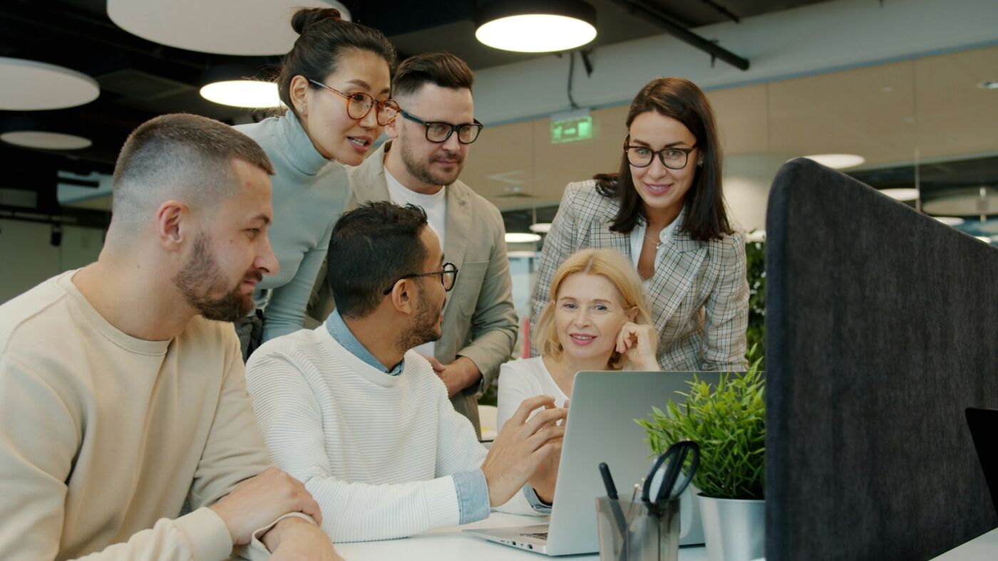 Big Digital specialists reviewing a client's search performance